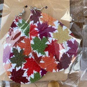 Falling leaves earrings